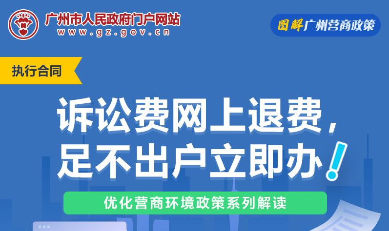 【一图读懂】诉讼费网上退费管理办法（试行）
