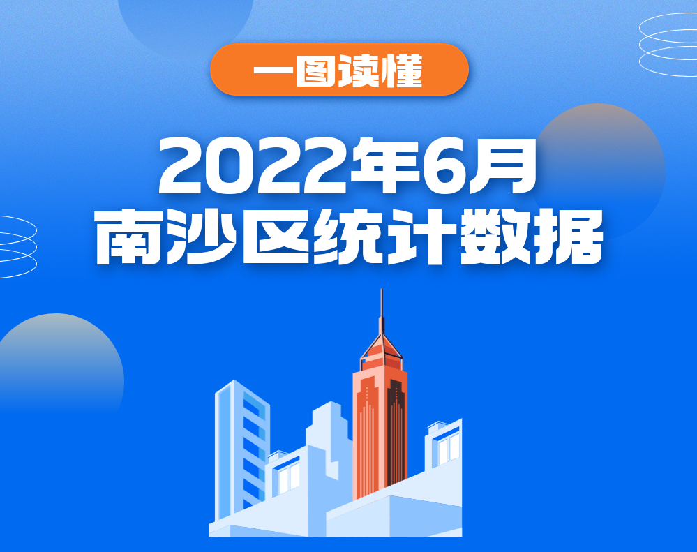2022年6月南沙区统计数据图解