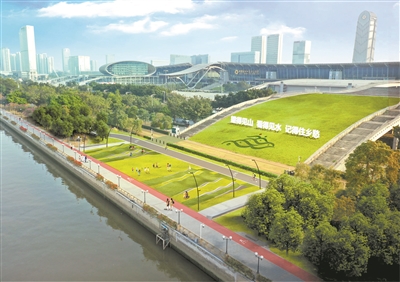 阅江路碧道效果图