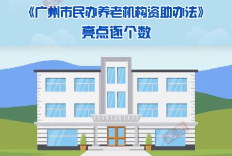 【一图读懂】《广州市民办养老机构资助办法》的解读