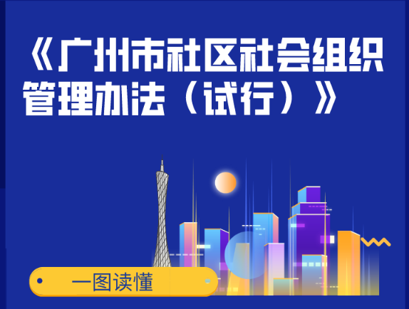 【一图读懂】《广州市社区社会组织管理办法（试行）》的政策解读