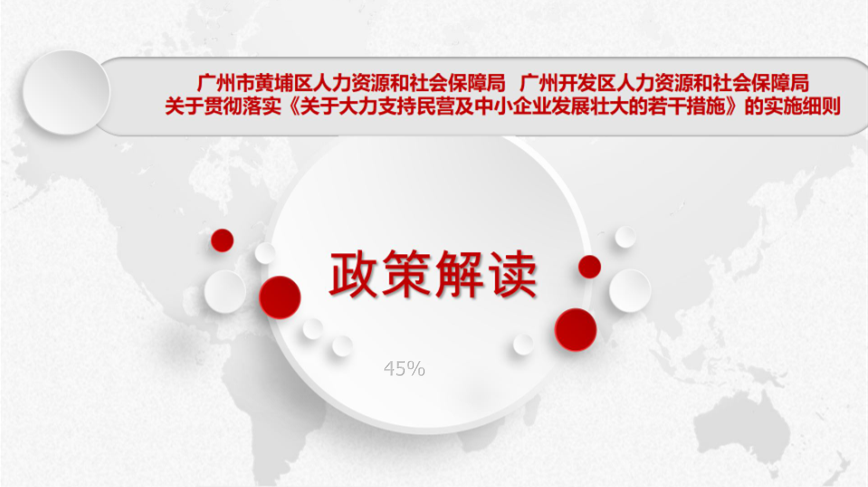 【一图读懂】关于印发广州市黄埔区人力资源和社会保障局关于贯彻落实《关于大力支持民营及中小企业发展壮大的若干措施》的实施细则政策解读