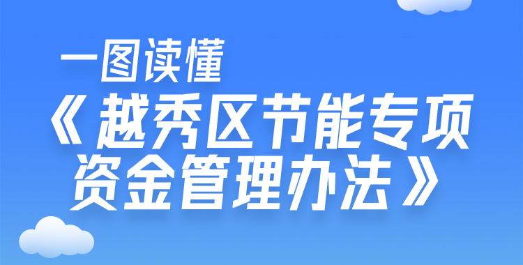 【一图读懂】《越秀区节能专项资金管理办法》