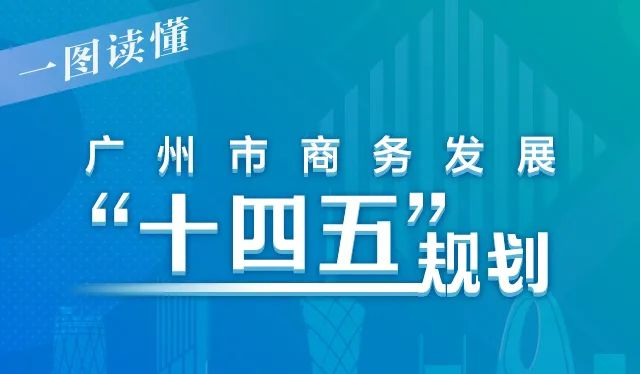 【一图读懂】广州市商务发展“十四五”规划
