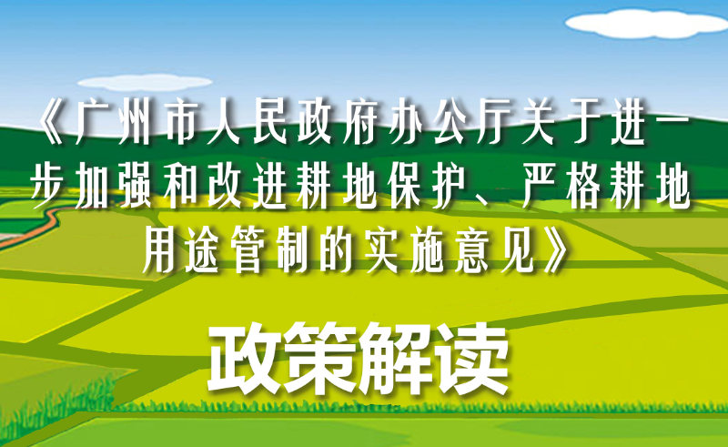 【一图读懂】《大阳城集团娱乐视频办公厅印发关于进一步加强和改进耕地保护、严格耕地用途管制实施意见的通知》政策解读