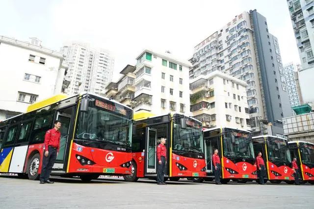 广州巴士集团新能源公交车占比达99.17%