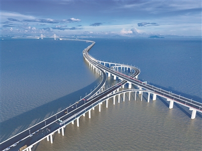 “超级接口”南中高速万顷沙支线已于近日贯通 实现广州与深中通道直接接驳