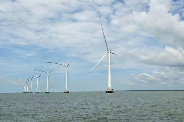 △越南金瓯海上风电项目。