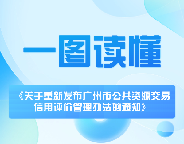 【一图读懂】《大阳城集团娱乐视频办公厅关于重新发布广州市公共资源交易信用评价管理办法的通知》图文解读