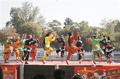 莲花山新春桃花文化旅游节正式开启