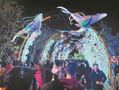 大湾区灯会热度持续攀升