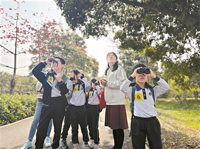 “鸟节”“爱鸟周”活动在白云山举办