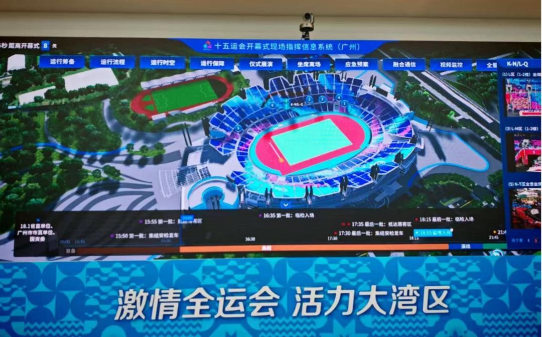 广州赛区MOC指挥系统：为“智慧全运”装上数智芯片