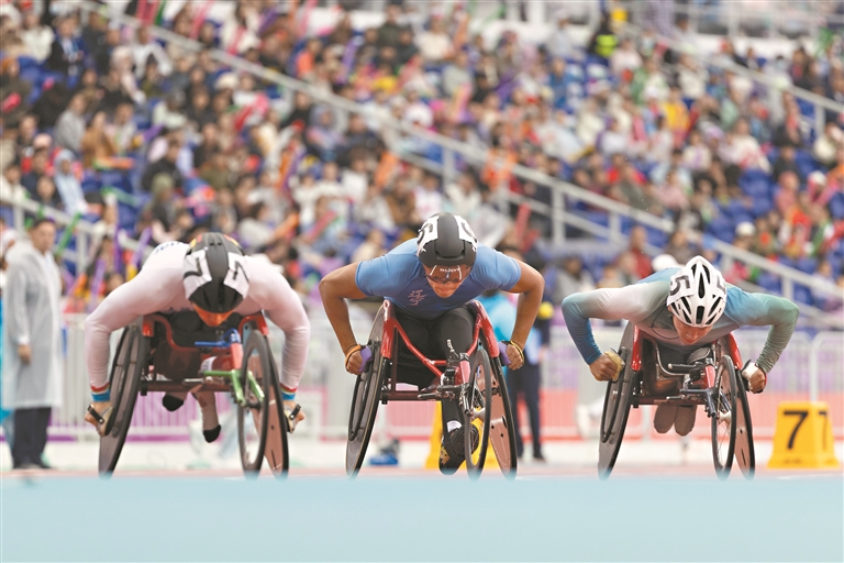 残特奥会赛场内外的感人瞬间