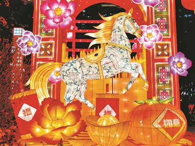 来广州文化公园睇灯观棋寻味