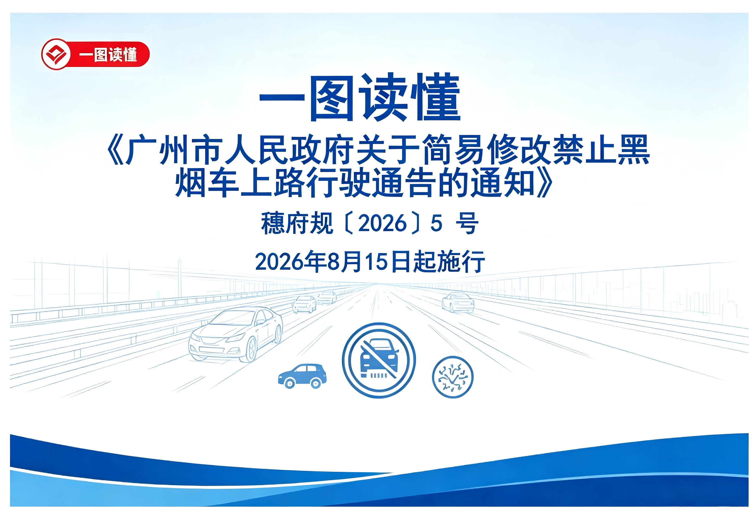 【一图读懂】《大阳城集团娱乐视频关于简易修改禁止黑烟车上路行驶通告的通知》的政策解读
