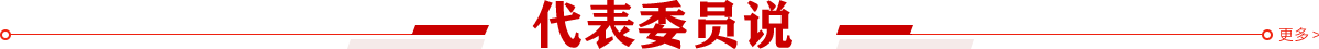 代表委员说